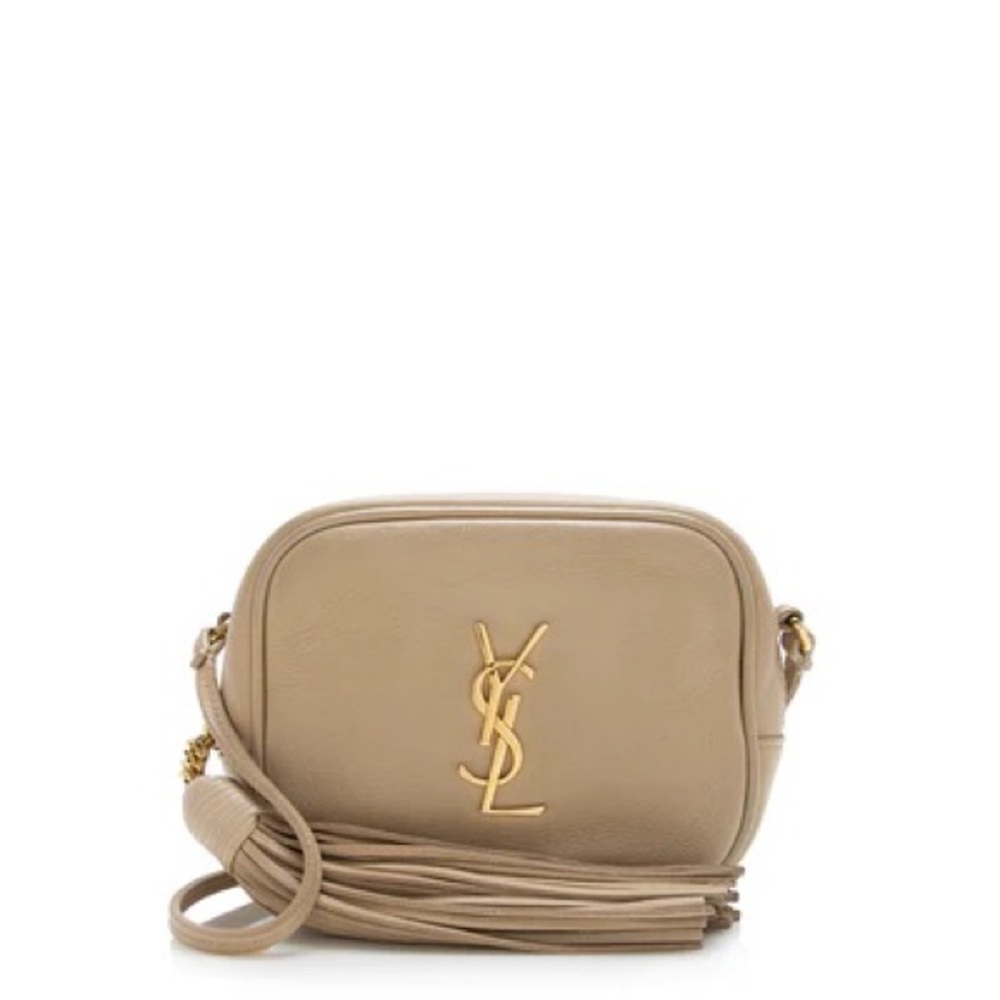 Yves Saint Laurent mini camera bag in blush